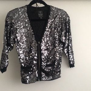 GUESS sequin jacket